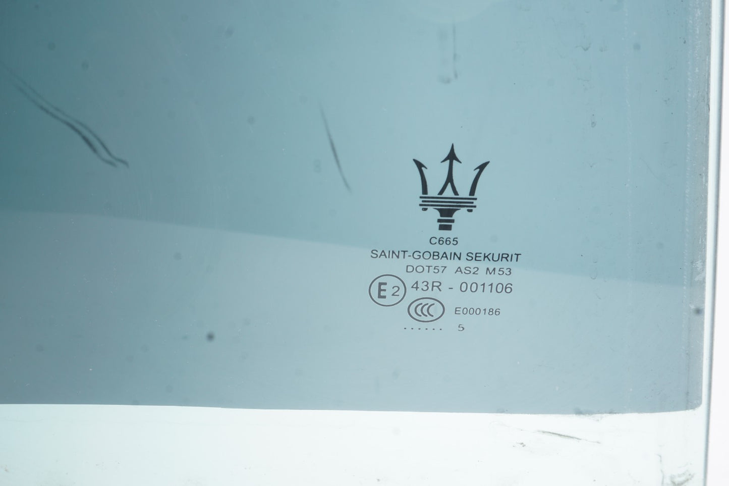 2014 - 2024 Maserati Ghibli Rear Right Passenger Side Door Window Glass OEM