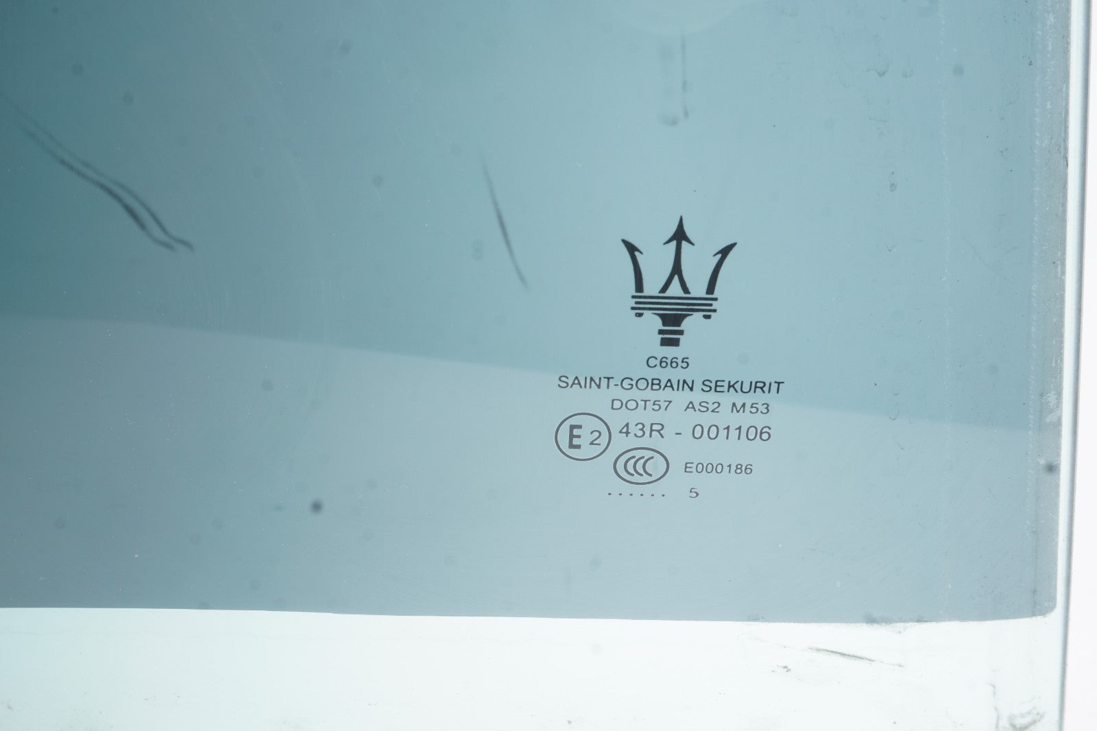 2014 - 2024 Maserati Ghibli Rear Right Passenger Side Door Window Glass OEM
