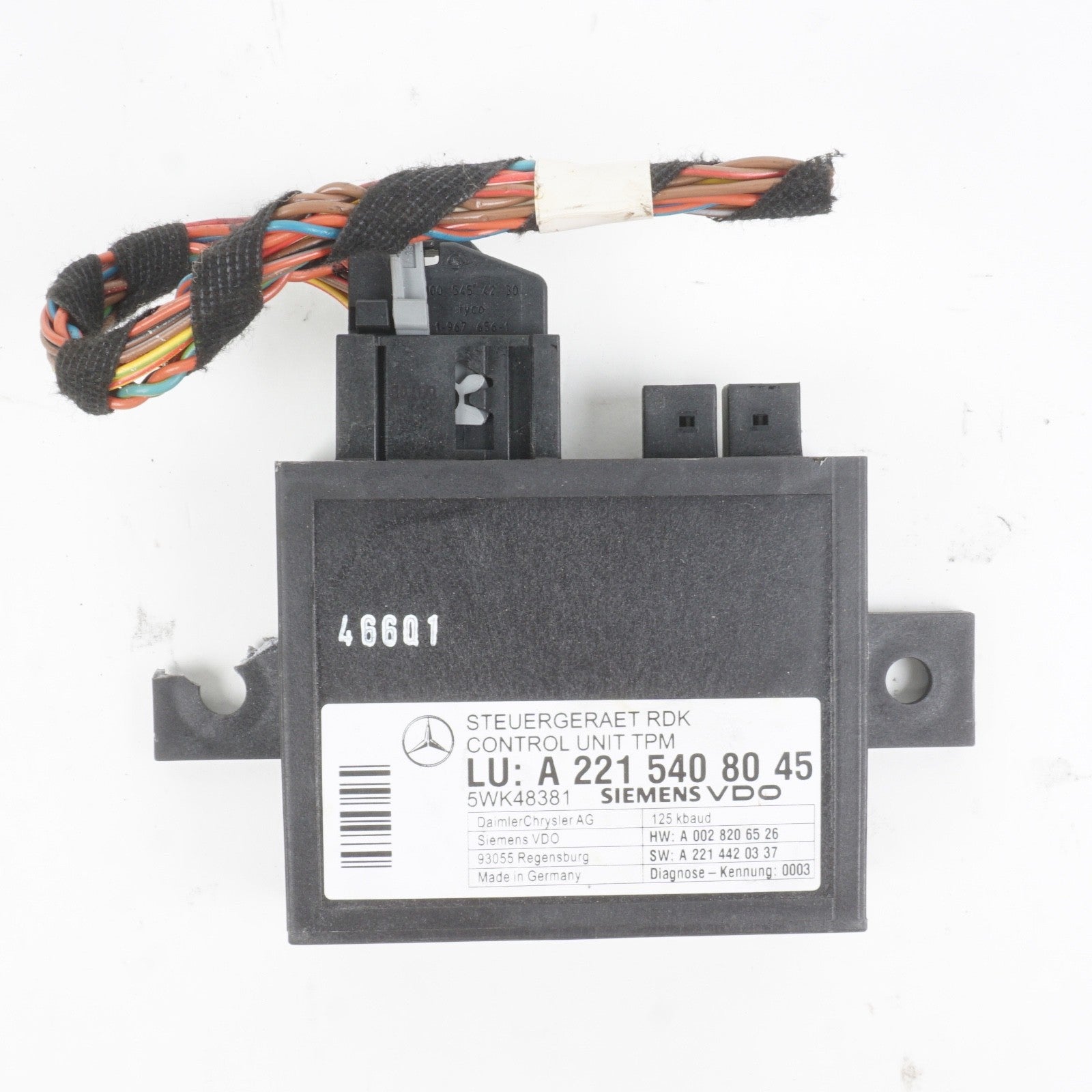 2007 - 2014 Mercedes W221 S600 CL550 Tire Pressure Monitor Module 2215408045 OEM