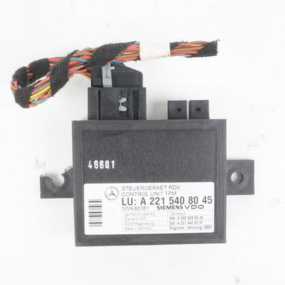 2007 - 2014 Mercedes W221 S600 CL550 Tire Pressure Monitor Module 2215408045 OEM