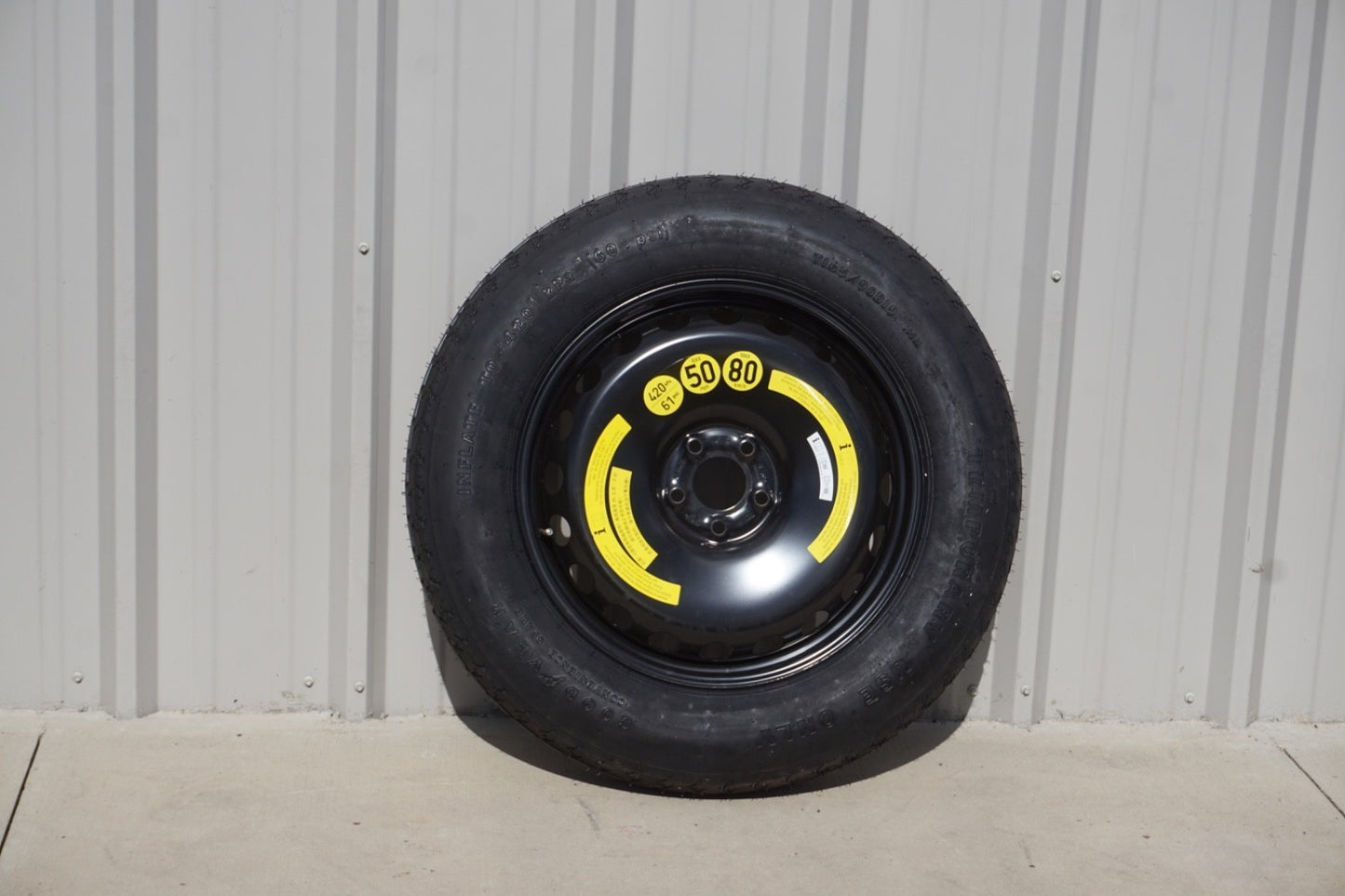2013 - 2019 Mercedes GL450 Emergency Spare Tire Wheel Donut Rim T165/90 D19 OEM