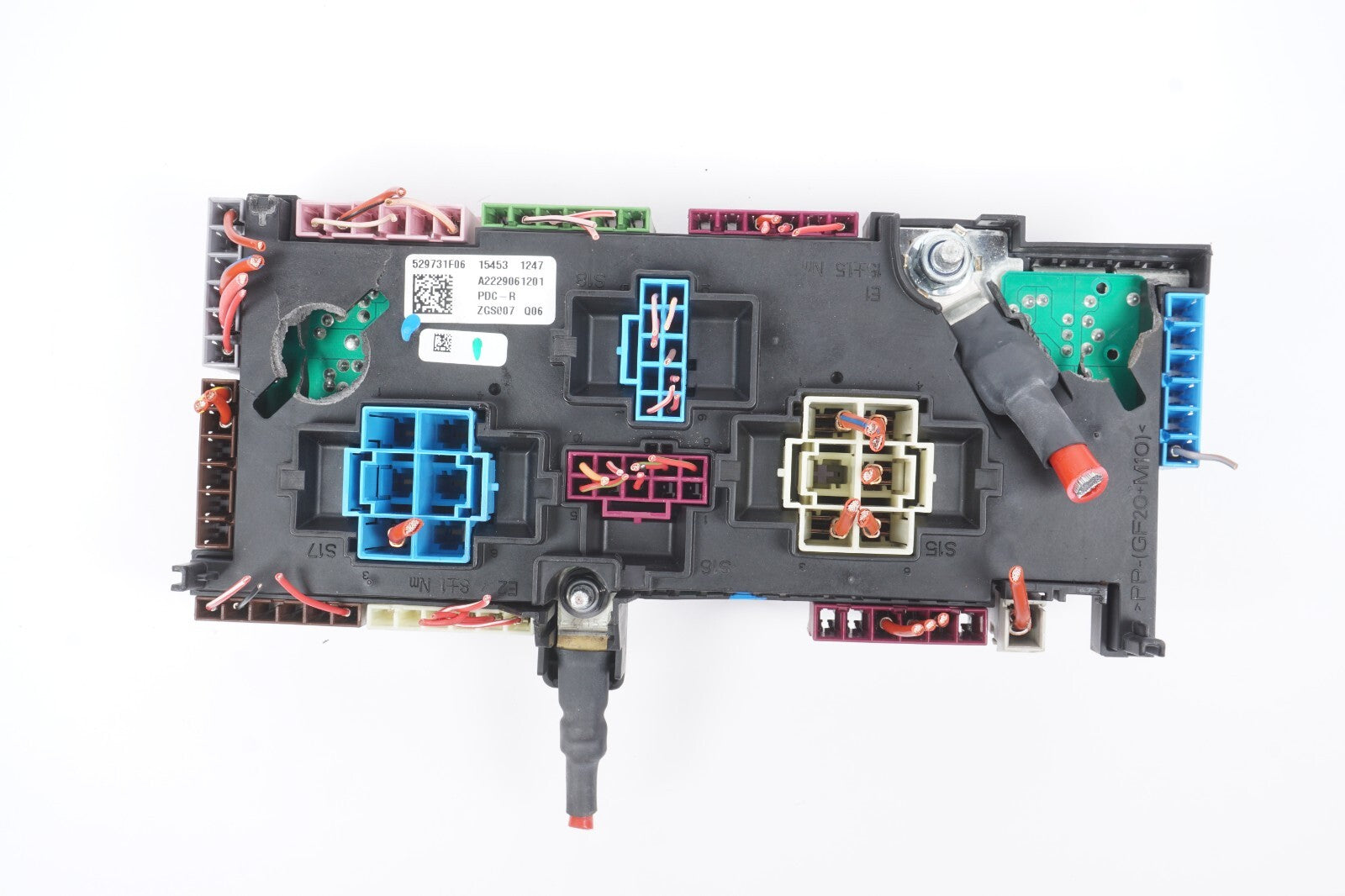 14-17 Mercedes S550 W222 Rear Trunk Fuse Box Relay Control Module  OEM