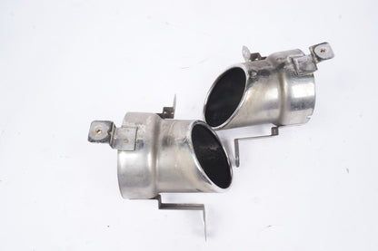 2017 - 2024 Alfa Romeo Giulia Rear Exhaust Pipe Tip Set Of 2 OEM