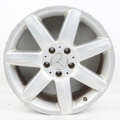 2003 - 2006 Mercedes-Benz R230 Sl500 Sl600 Wheel Rim Silver 17" OEM