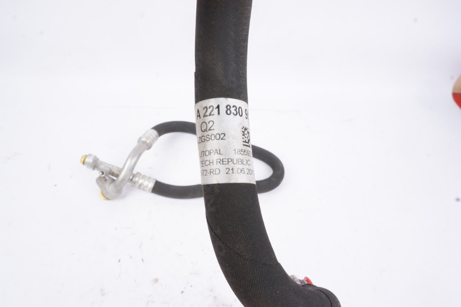 12 - 13 MERCEDES-BENZ W221 S550 M278 A/C AIR CON CONDITIONING PIPE HOSE OEM