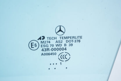2006-2011 MERCEDES-BENZ ML350 ML450 - Front LEFT DOOR Window Glass 1647250910