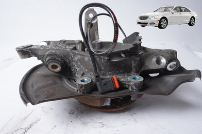 07-14 Mercedes W216 CL550 S550 Rear Right Wheel Carrier Spindle Knuckle Hub 56k