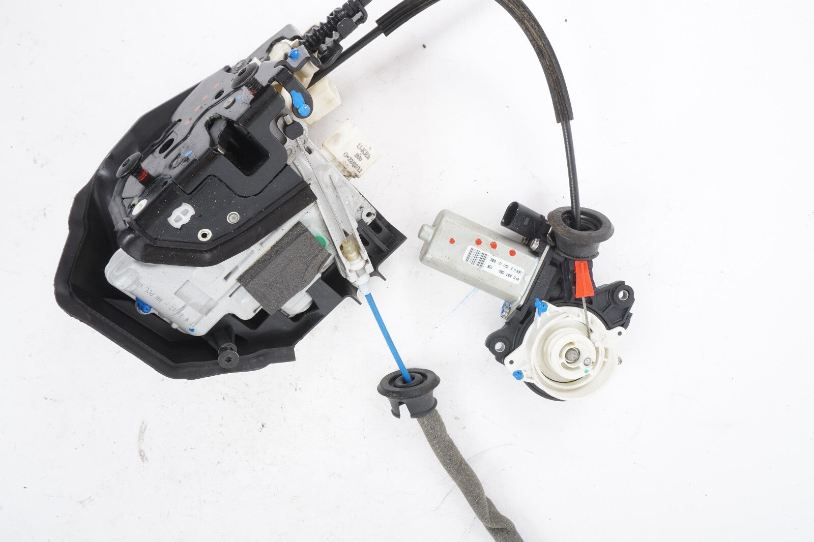 11-17 AUDI A8L REAR RIGHT PASSENGER SIDE DOOR LOCK ACTUATOR & ASSIST MOTOR OEM