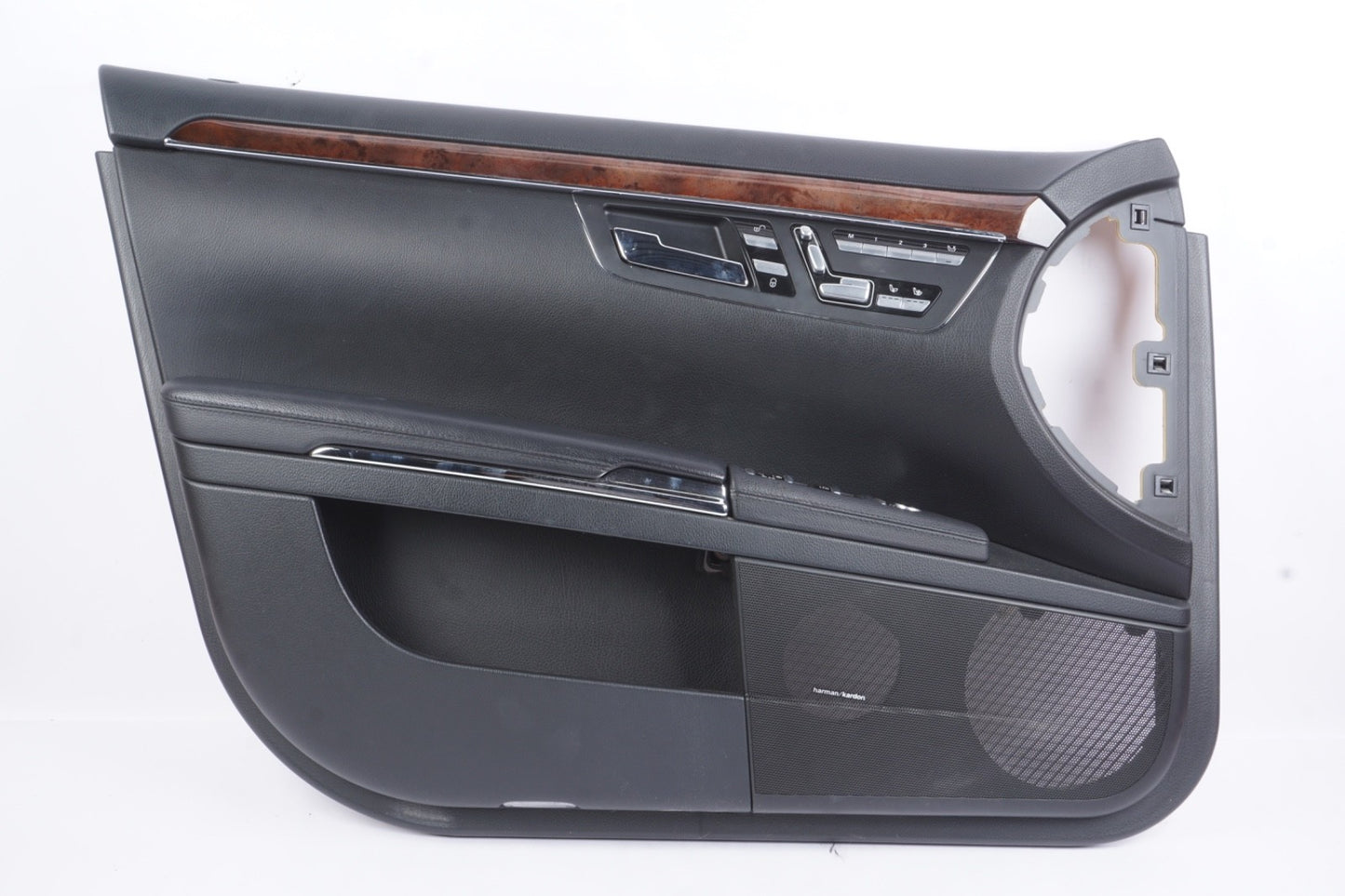 10-13 Mercedes S550 S400 Front Left Driver Side Interior Door Panel Trim Oem