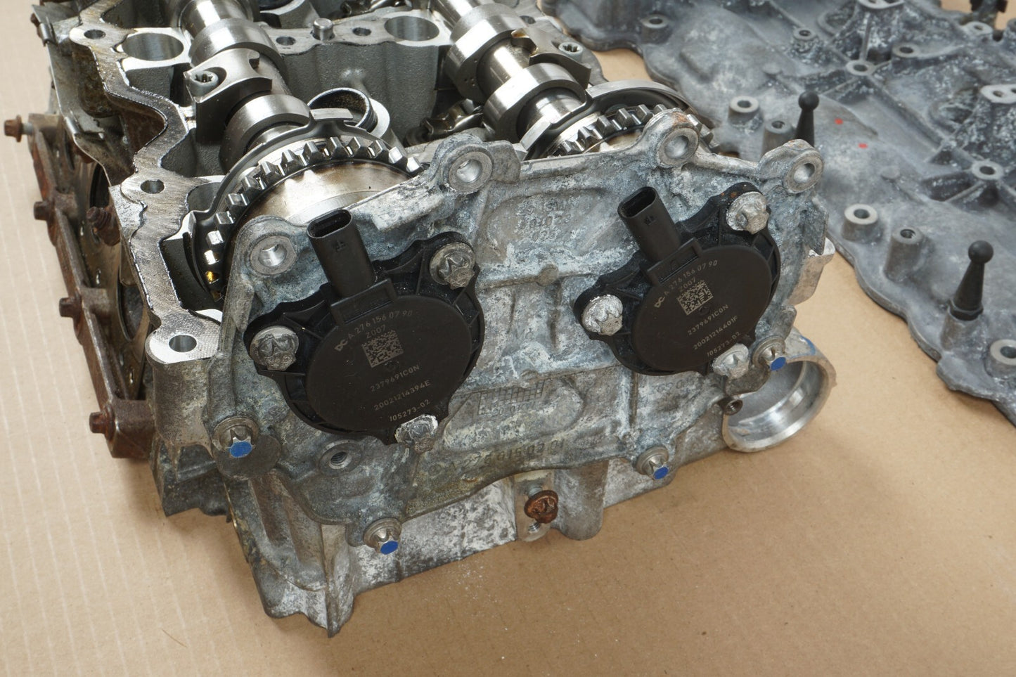 2018-2020 MERCEDES SL450 ENGINE CYLINDER HEAD & VALVE COVER RIGHT PASS SIDE OEM
