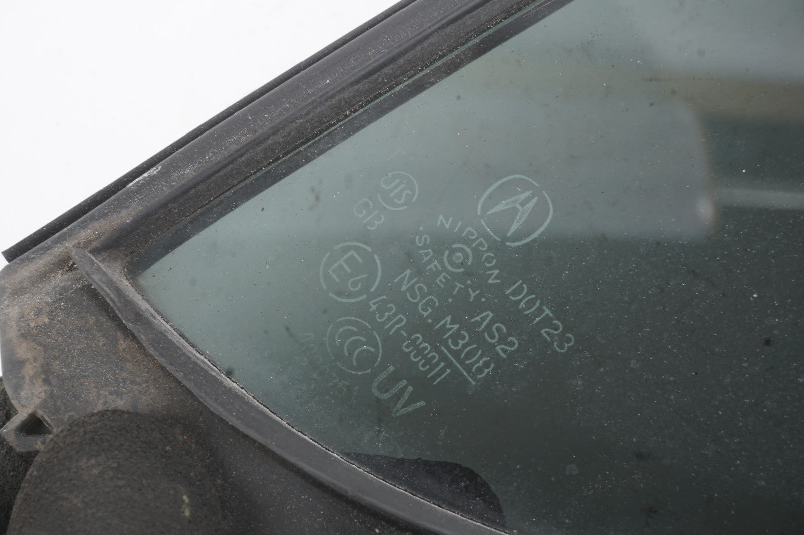 2013-2022 Acura ILX Rear Left Driver Side Door Vent Quarter Window Glass OEM