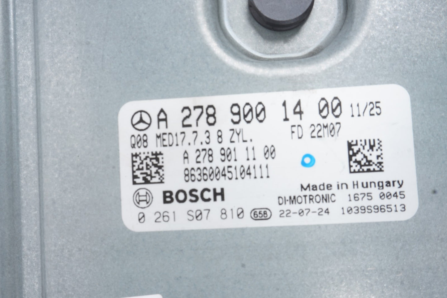 2013-2016 Mercedes GL450 X166 4.7L Engine Control Module ECU ECM A2789001400 OEM