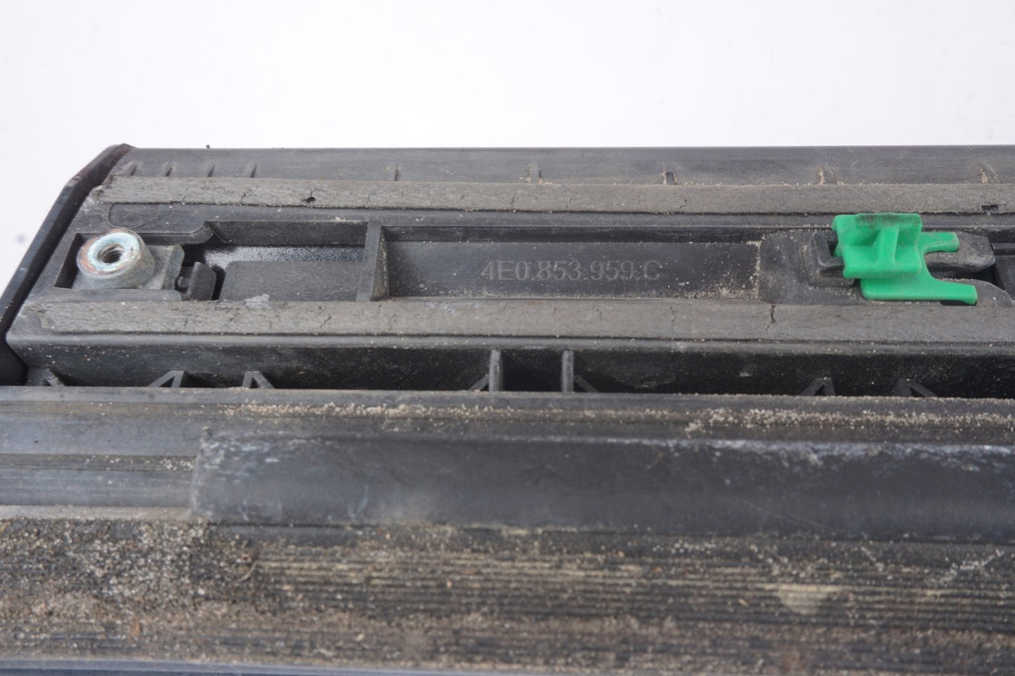 2004 - 2010 AUDI D3 A8 S8 FRONT LEFT DRIVER LOWER DOOR MOLDING OEM BLACK