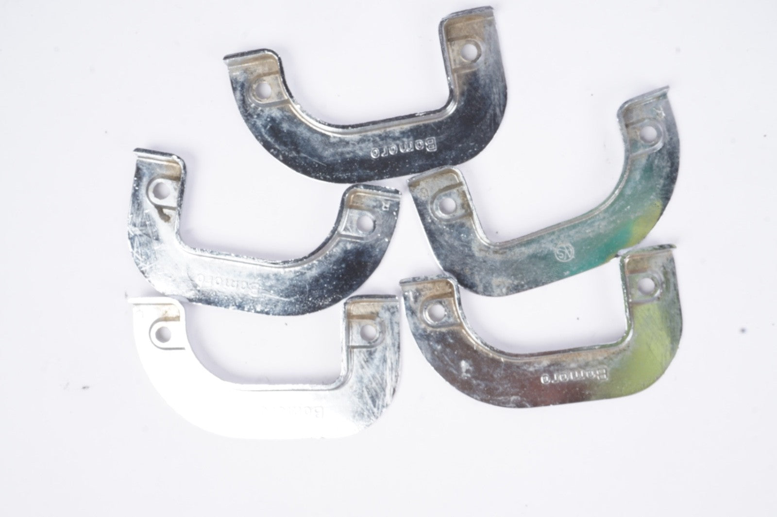 Mercedes Benz W110 W111 Fintail Right Left Front Rear Door Latch Chrome Trim SET