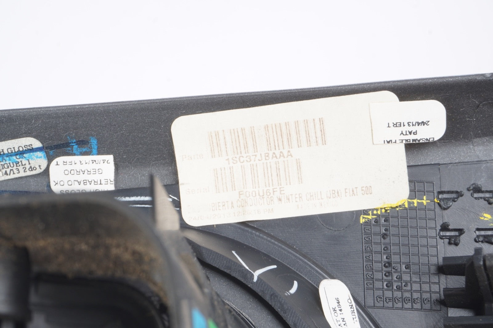 2012-2019 Fiat 500 Front Left Dash AC Air Vent 1VH57LW9AA OEM