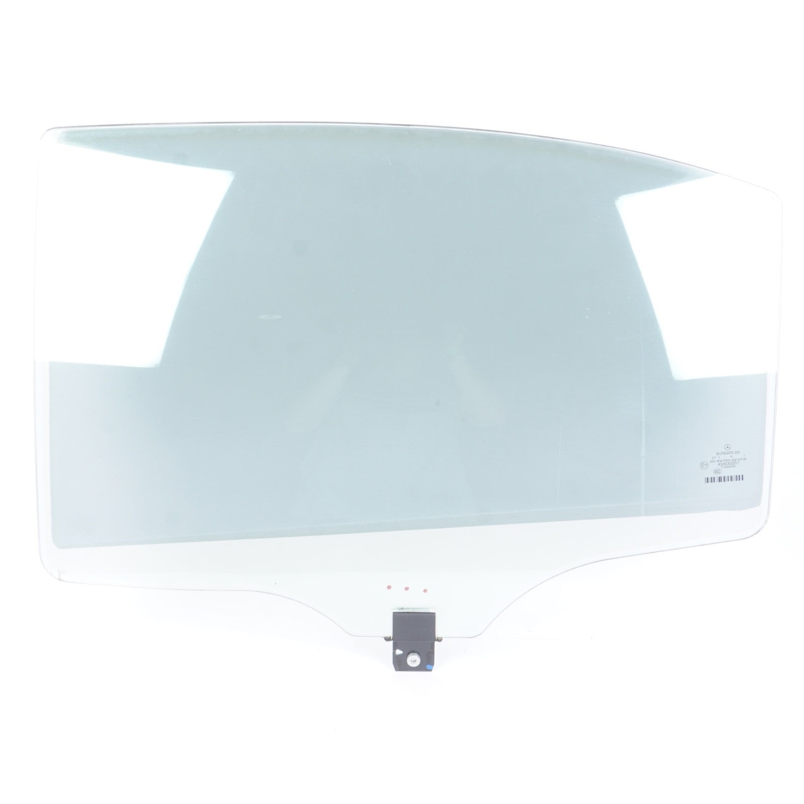 07-13 Mercedes W221 S550 S400 S350 Rear Left Driver Side Door Window Glass OEM