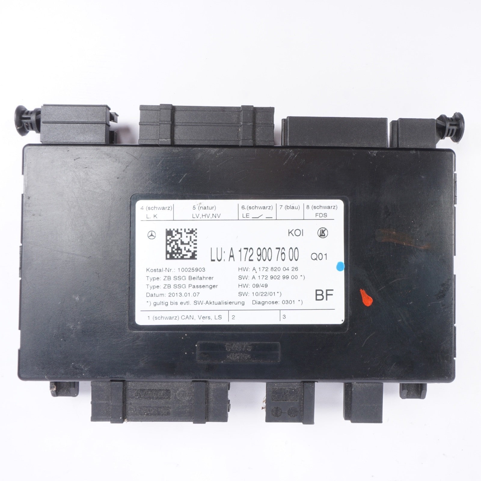 Mercedes W207 E350 CLS550 SLK250 C350 Seat Control Module Front Right Side OEM
