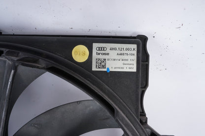 2011 - 2018 Audi A8L A8 3.0l Radiator Cooling Fan & Shrud OEM