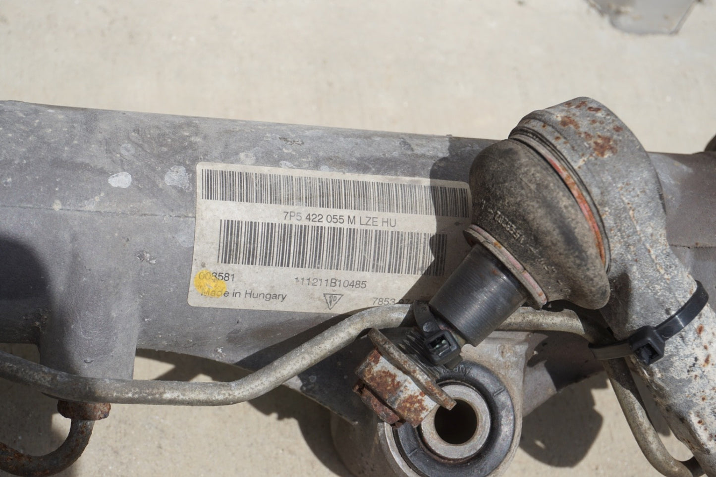 2011 - 2018 Porsche Cayenne 958 Power Steering Rack & Pinion Assembly 7P5422055M