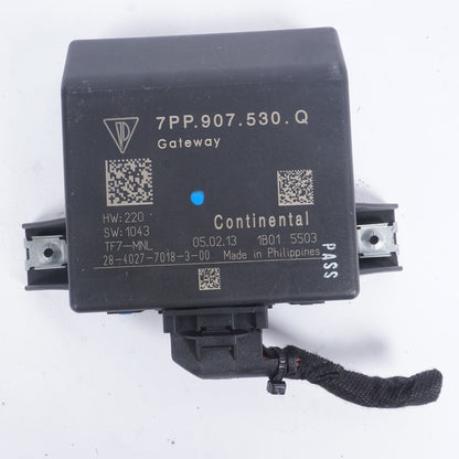 11-18 Porsche Cayenne Gateway Control Module 7PP907560Q OEM