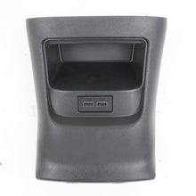 2017-2023 Alfa Romeo Stelvio OEM Center Console Rear Trim Panel USB Charging
