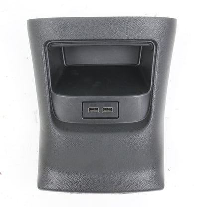 2017-2023 Alfa Romeo Stelvio OEM Center Console Rear Trim Panel USB Charging