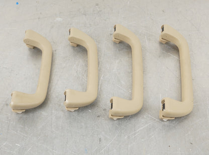 07-13 W221 MERCEDES BENZ S550 S600 S63 OVERHEAD ROOF GRAB HANDLE SET OF 4 OEM