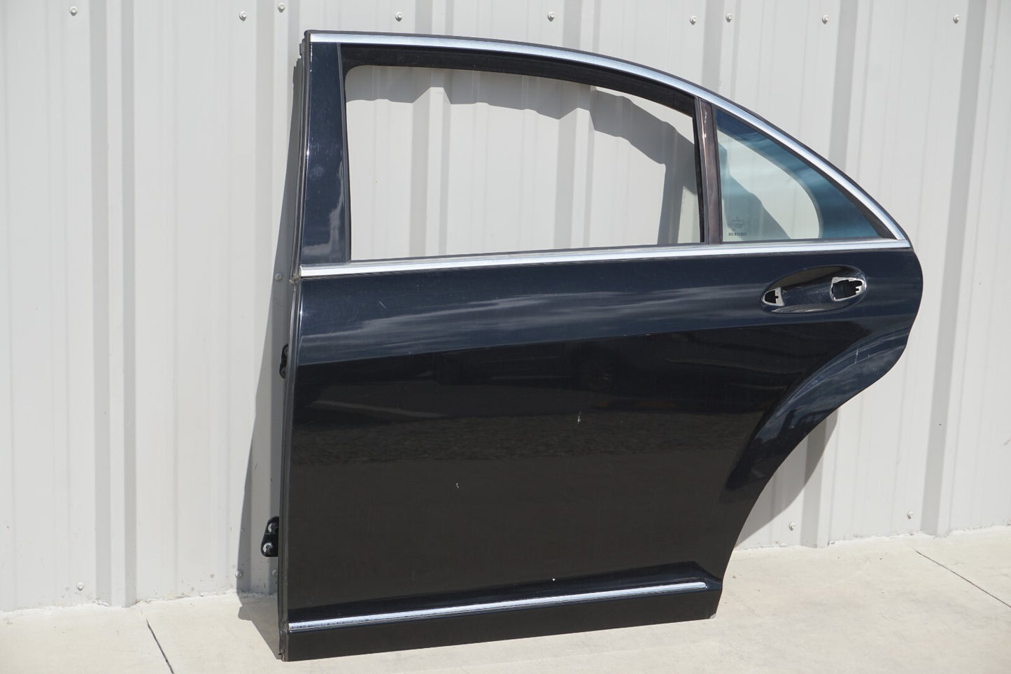 07-13 Mercedes W221 S450 S550 S600 Rear Door Shell Left Driver Side OEM