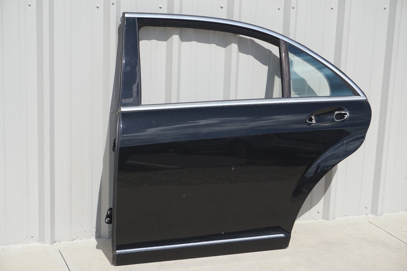 07-13 Mercedes W221 S450 S550 S600 Rear Door Shell Left Driver Side OEM