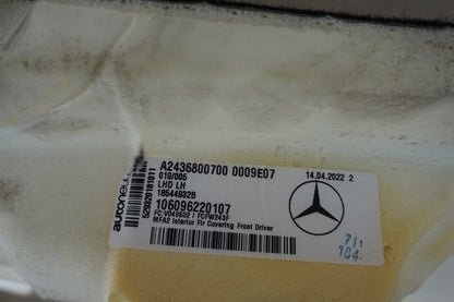 2022 - 2024 MERCEDES EQB350 X243 FRONT LEFT SIDE FLOOR CARPET COVER LINER OEM