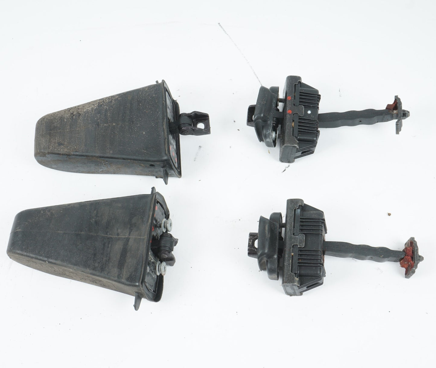 2008 - 2013 BMW X6 FRONT LEFT & RIGHT DOOR CHECK STOPPER SUPPORT HINGE OEM