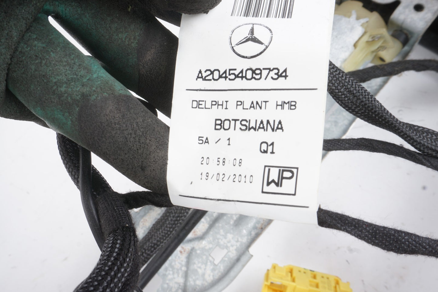 08-14 Mercedes W204 C300 GLK350 Front Right Seat Rail Track Frame & Motors OEM
