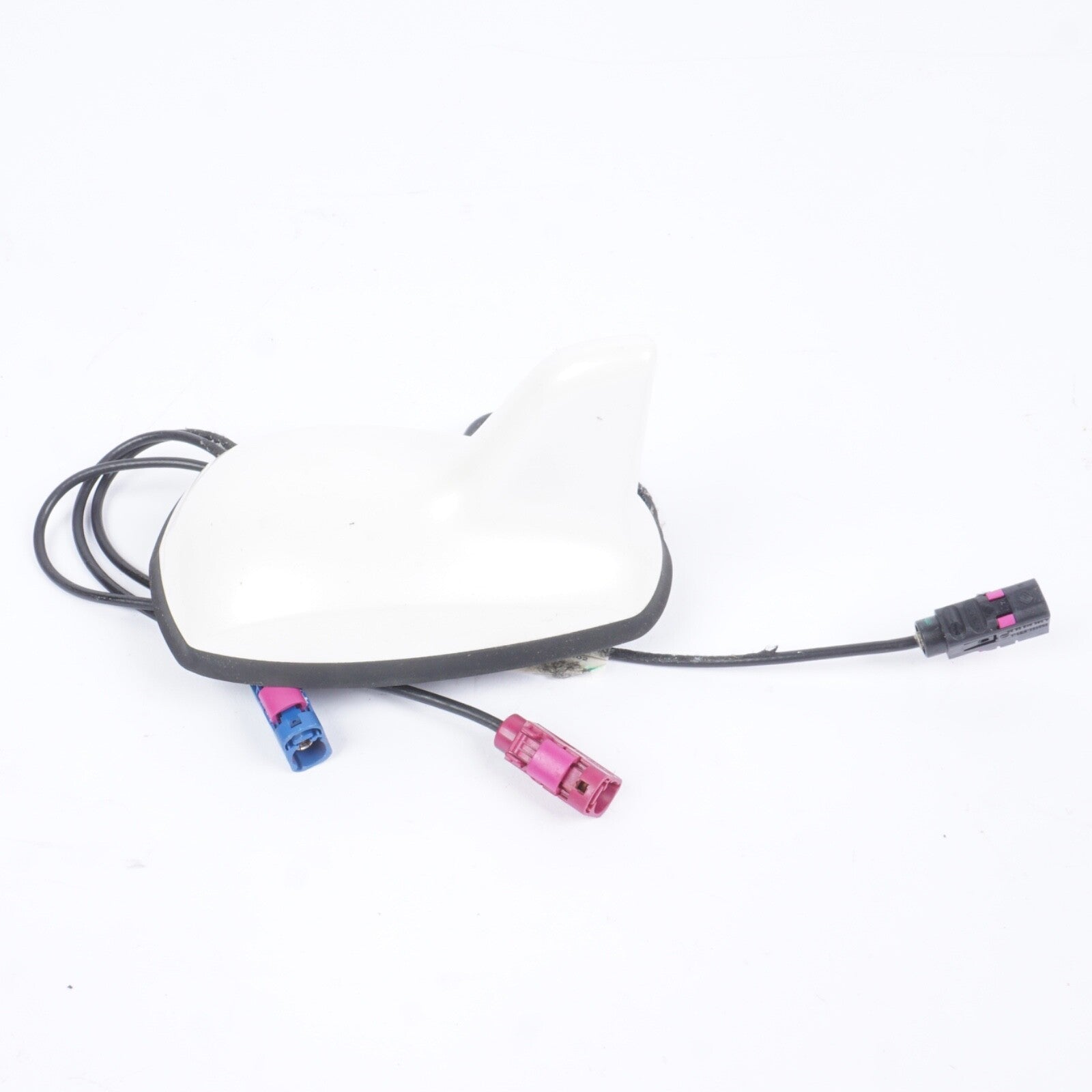 11-17 Mercedes W207 E350 E550 Convertible Shark Fin Radio Antenna White OEM