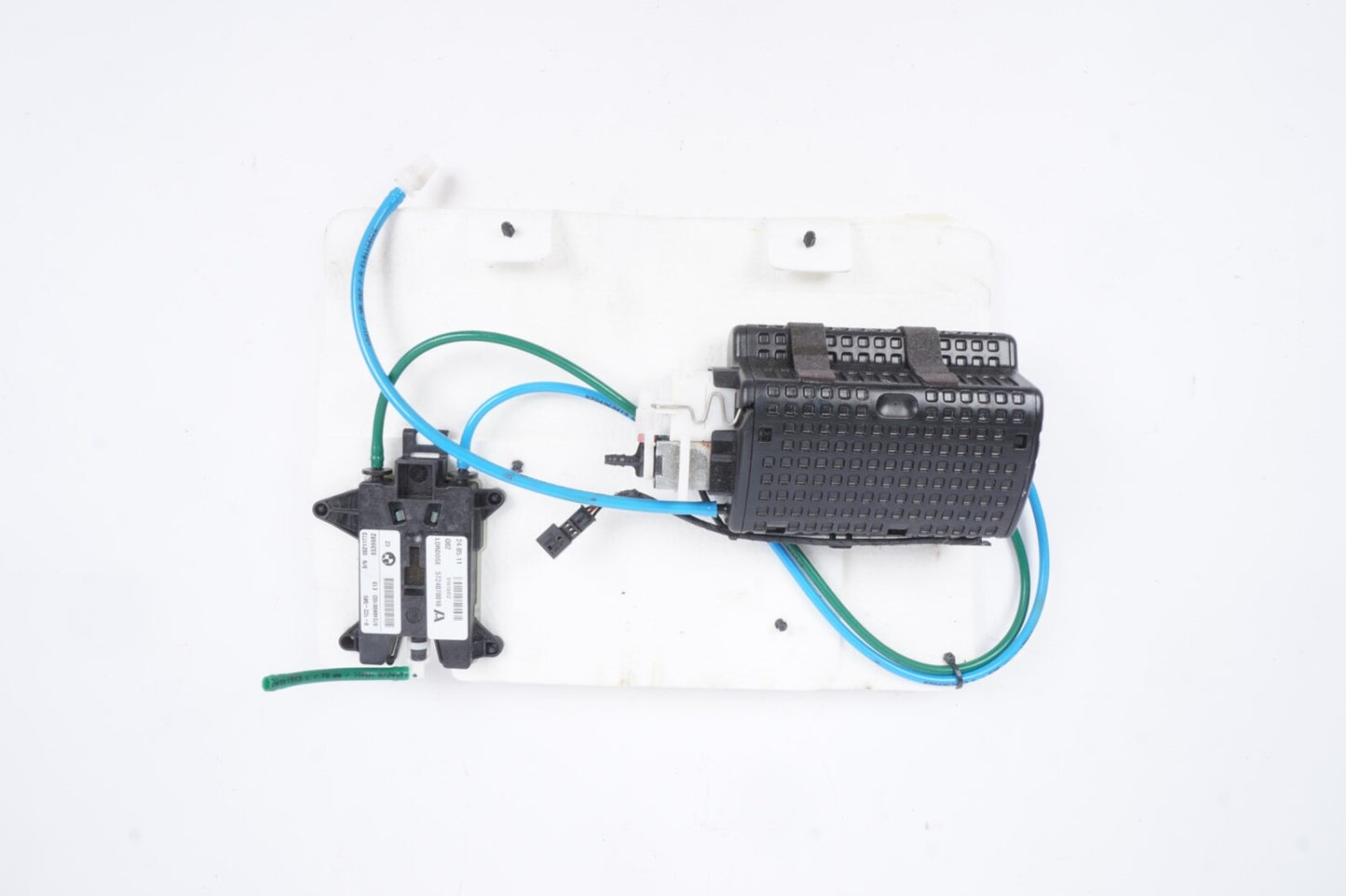 09 - 2012 BMW 750 SEAT LUMBAR SUPPORT LORDOSIS PAD & PUMP 9122585/586 8339982