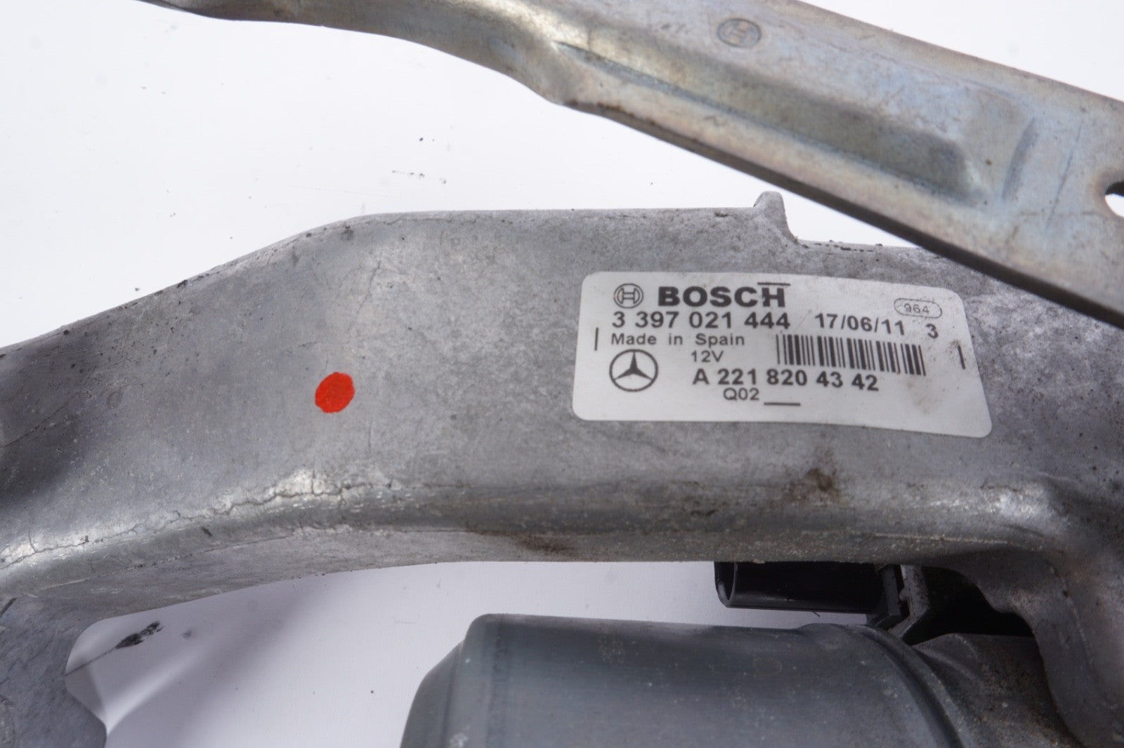 07-14 Mercedes W221 S550 CL550 Front Left Side Windshield Wiper Motor Assembly