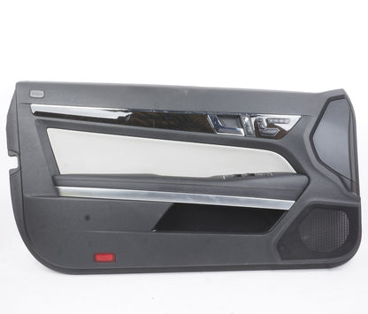 11 - 13 Mercedes W207 E350 Convertible Front Left Driver Door Panel Trim OEM