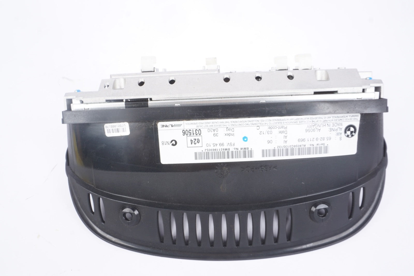 09-13 OEM BMW E92 E93 CIC Navigation Dash Information On-Board Monitor Screen