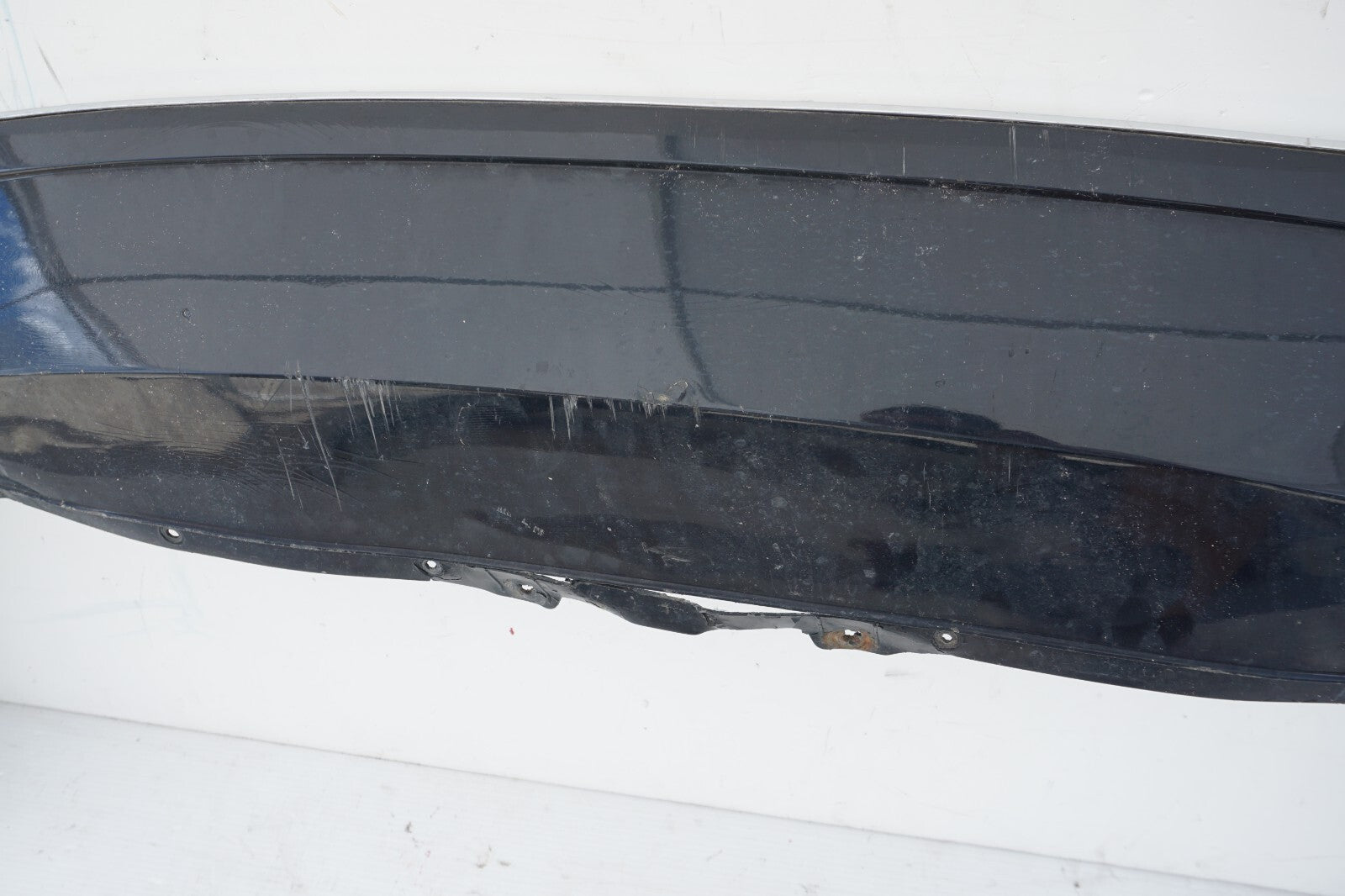 2011 - 2014 AUDI A8L A8 REAR BUMPER LOWER VALANCE SPOILER  OEM