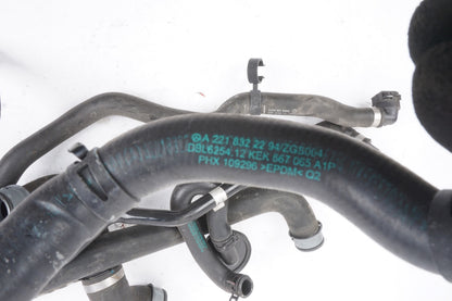 2012 - 2014 Mercedes C250 Engine Cooling Hose Line SET OEM