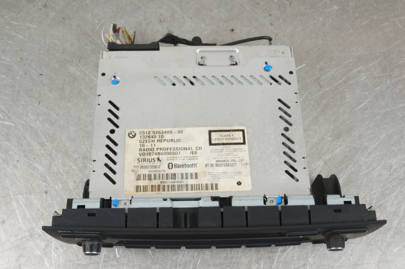 2008 - 2011 BMW 128i 135i 323i 328i 335i AM FM RADIO CD PLAYER 9263480 OEM 08-11