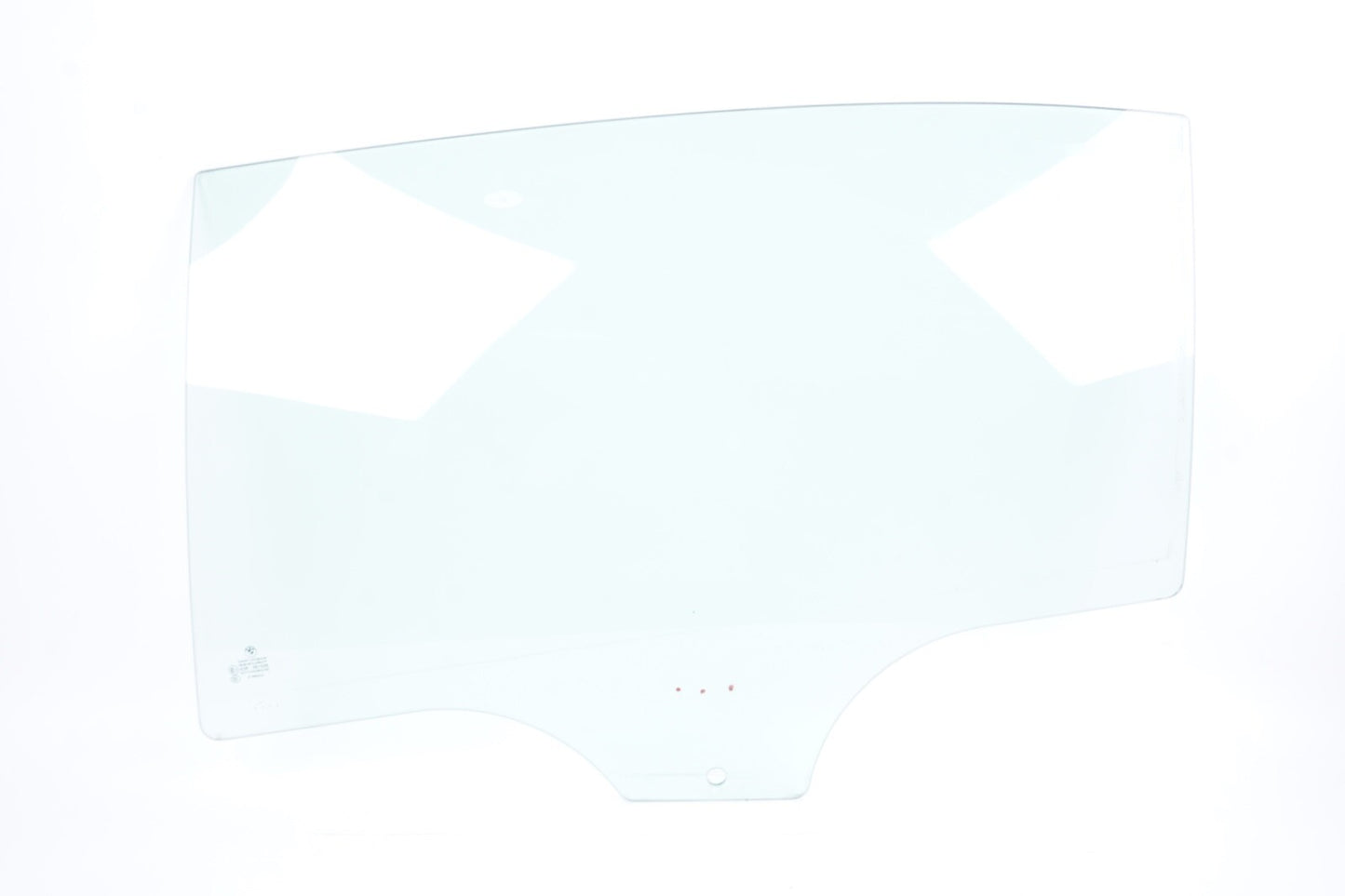 09-15 BMW F02 740Li 750Li SUNSHADE DOOR WINDOW GLASS LEFT REAR OEM - LONG ONLY
