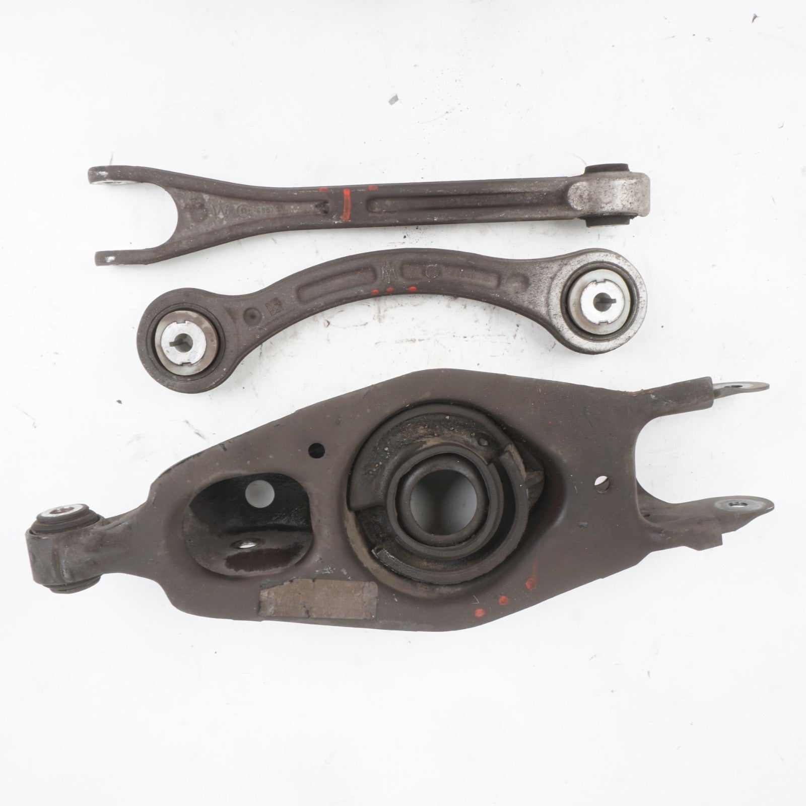 2014 - 2019 MASERATI GHIBLI REAR LEFT DRIVER UPPER CONTROL ARM OEM SET