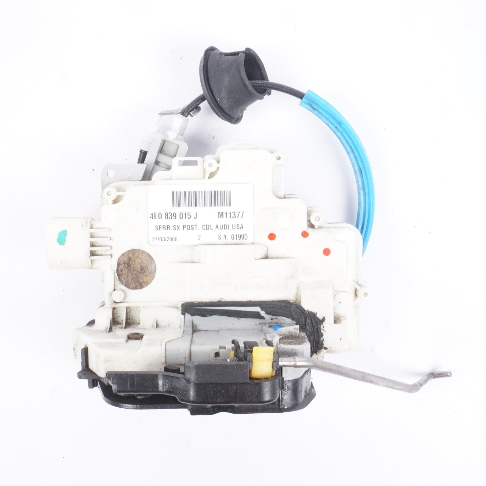 2004 - 2010 AUDI A8 A8L - REAR LEFT DOOR LOCK ACTUATOR LATCH