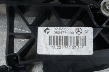 07-13 Mercedes W221 S65 AMG S550 Rear Left Exterior Door Handle Keyless Go OEM