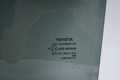 14-19 Toyota Highlander Rear Door Glass Window Privacy Left Driver Side OEM