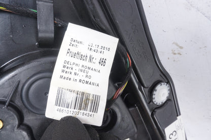 2011 - 2018 PORSCHE CAYENNE REAR LEFT DOOR WINDOW REGULATOR W/ CARRIER OEM