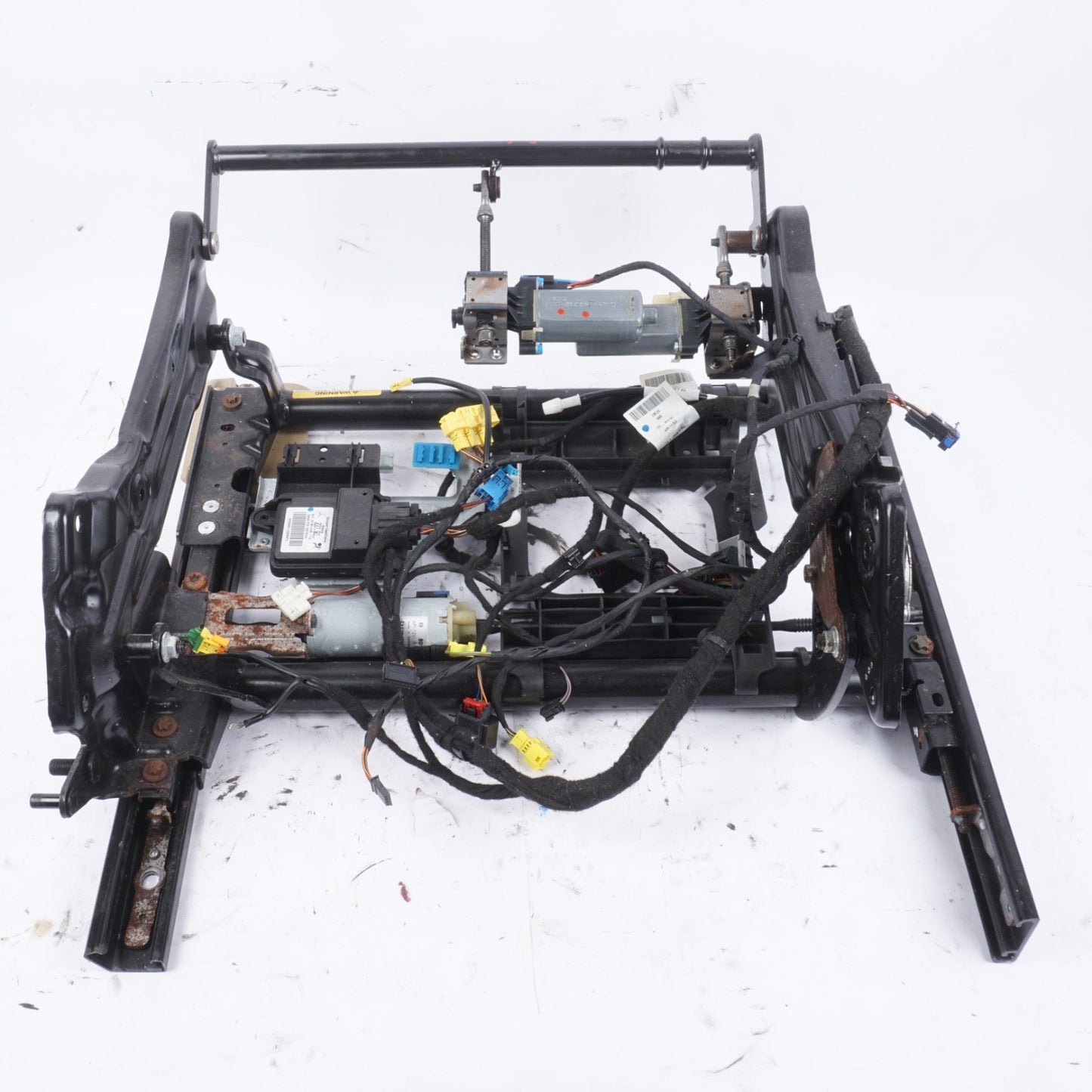 07-13 Mercedes W221 S63 AMG S550 Front Right Seat Rail Track Frame w/Motors OEM