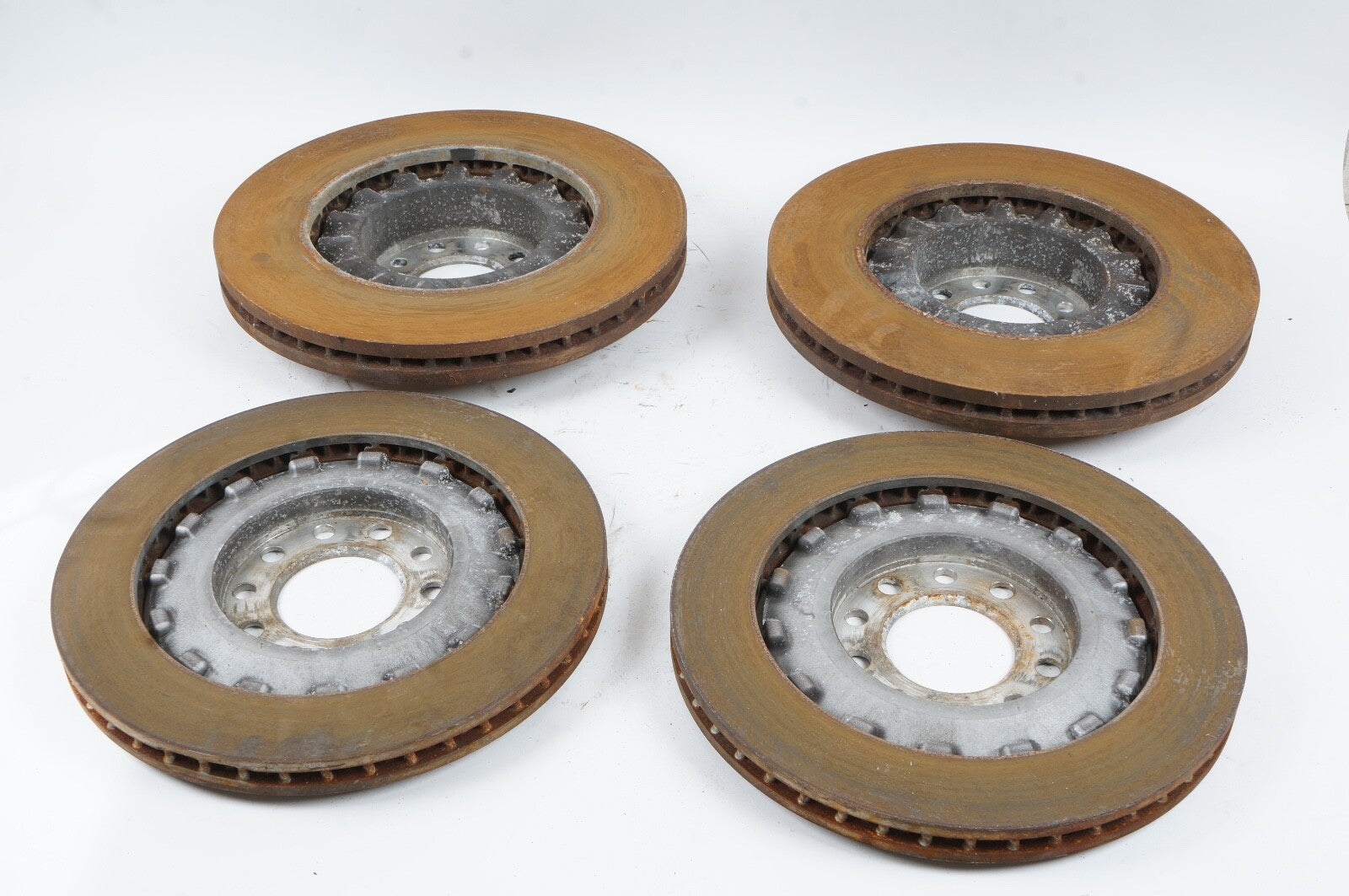 2010 - 2020 Bentley Mulsanne FRONT REAR LEFT RIGHT BRAKE ROTOR ROTORS SET OF 4