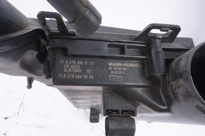 12 - 17 Mercedes S350 S550 S400 W221 Left Driver Side Air Intake Cleaner Box OEM