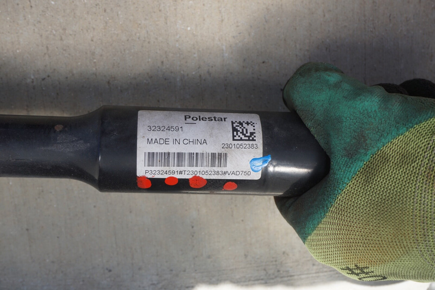 2021 - 2023 POLESTAR 2 REAR RIGHT PASSENGER SIDE AXLE SHAFT HALFSHAFT OEM